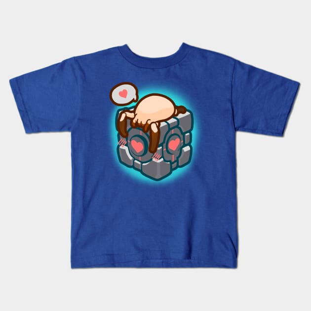 Match Made in Black Mesa Kids T-Shirt by WOVENPIXLS